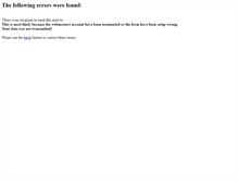 Tablet Screenshot of formmail.servage.net